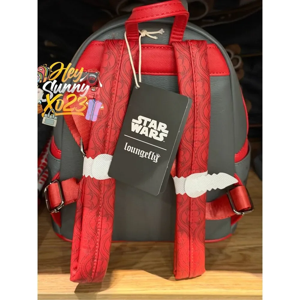 Loungefly Star Wars Darth Vader Embossed Floral Mini Backpack